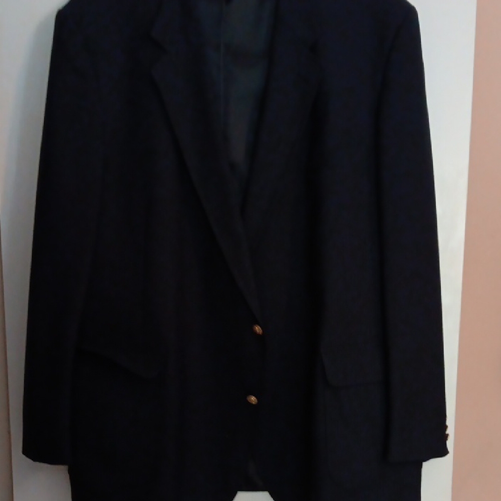 Classic Navy Blazer with Gold Buttons